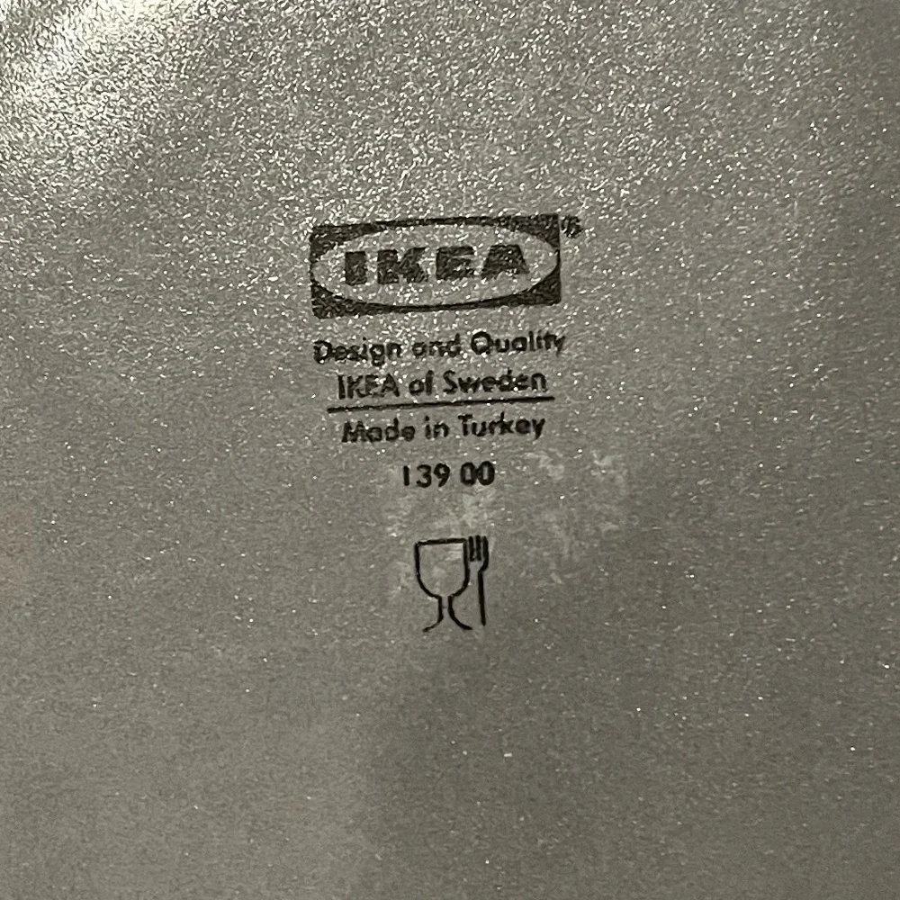 IKEA Slate Gray Salad 8” Plates Set of 4
